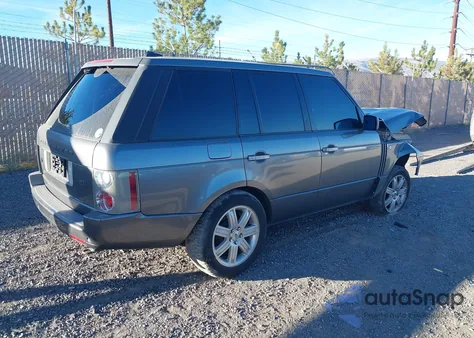 2007 Land Rover Range Rover Hse from USA, damaged, VIN SALME15487A244609